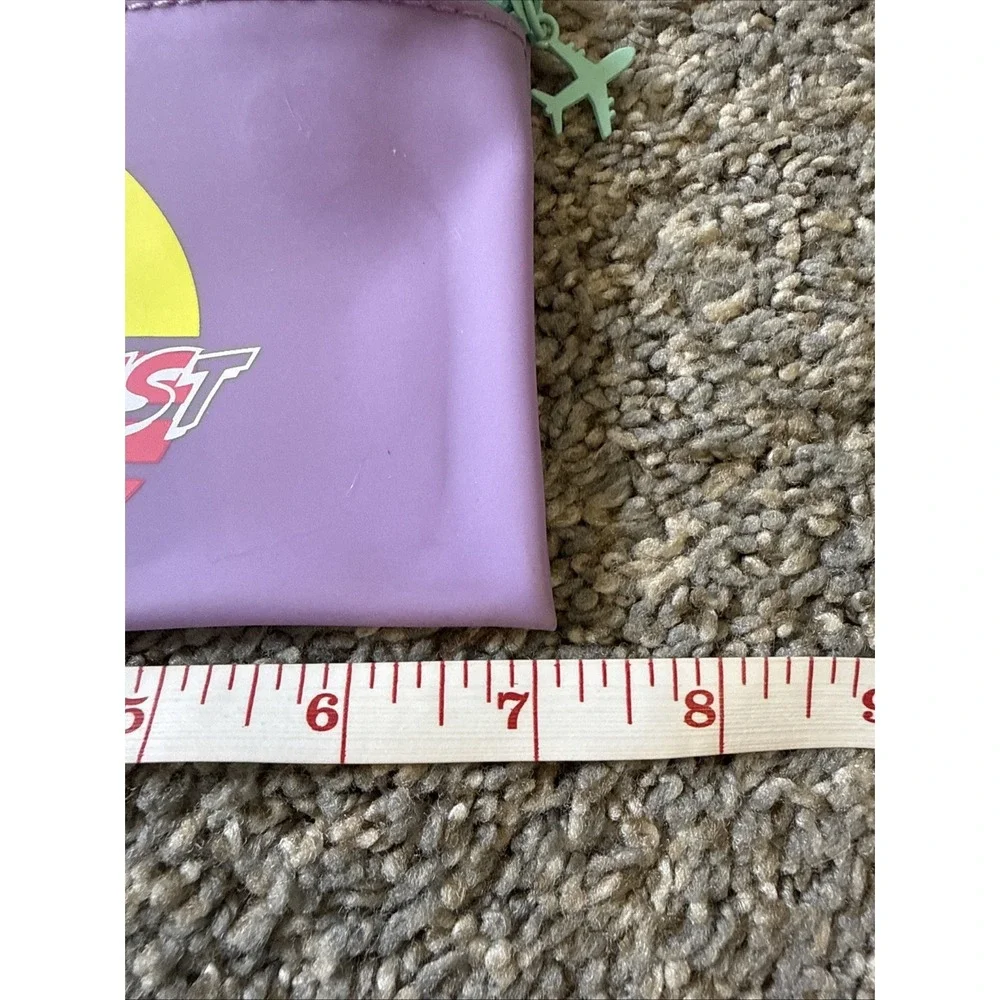 IPSY - Wanderlust - Purple Glam Bag - Airplane Zipper Charm‎